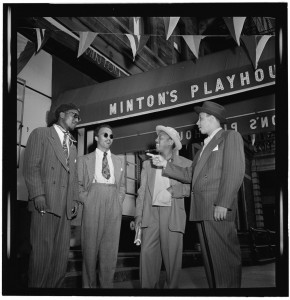 Thelonious Monk, Howard McGhee, Roy Eldridge, and Teddy Hill, Minton's Playhouse, ca. Sept. 1947